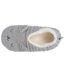 Isotoner Chaussettes d'intérieur femme maille chenille - fourrées, antidérapantes-2