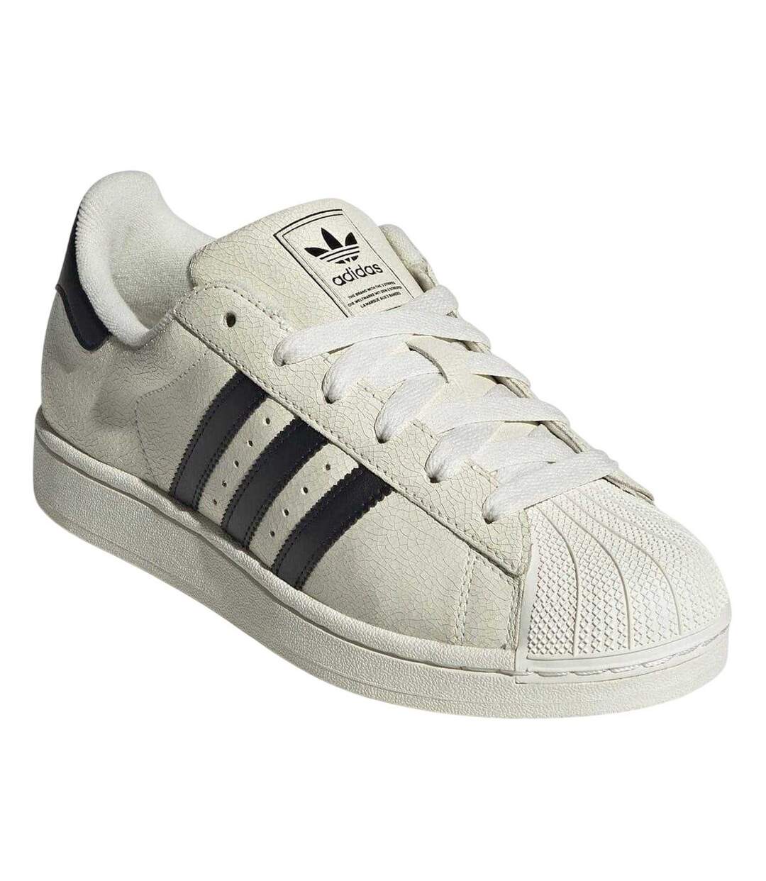 Baskets Originals Superstar Femme Blanc Cassé Adidas-1