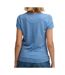 T-shirt bleu femme superdry studios scoop-2