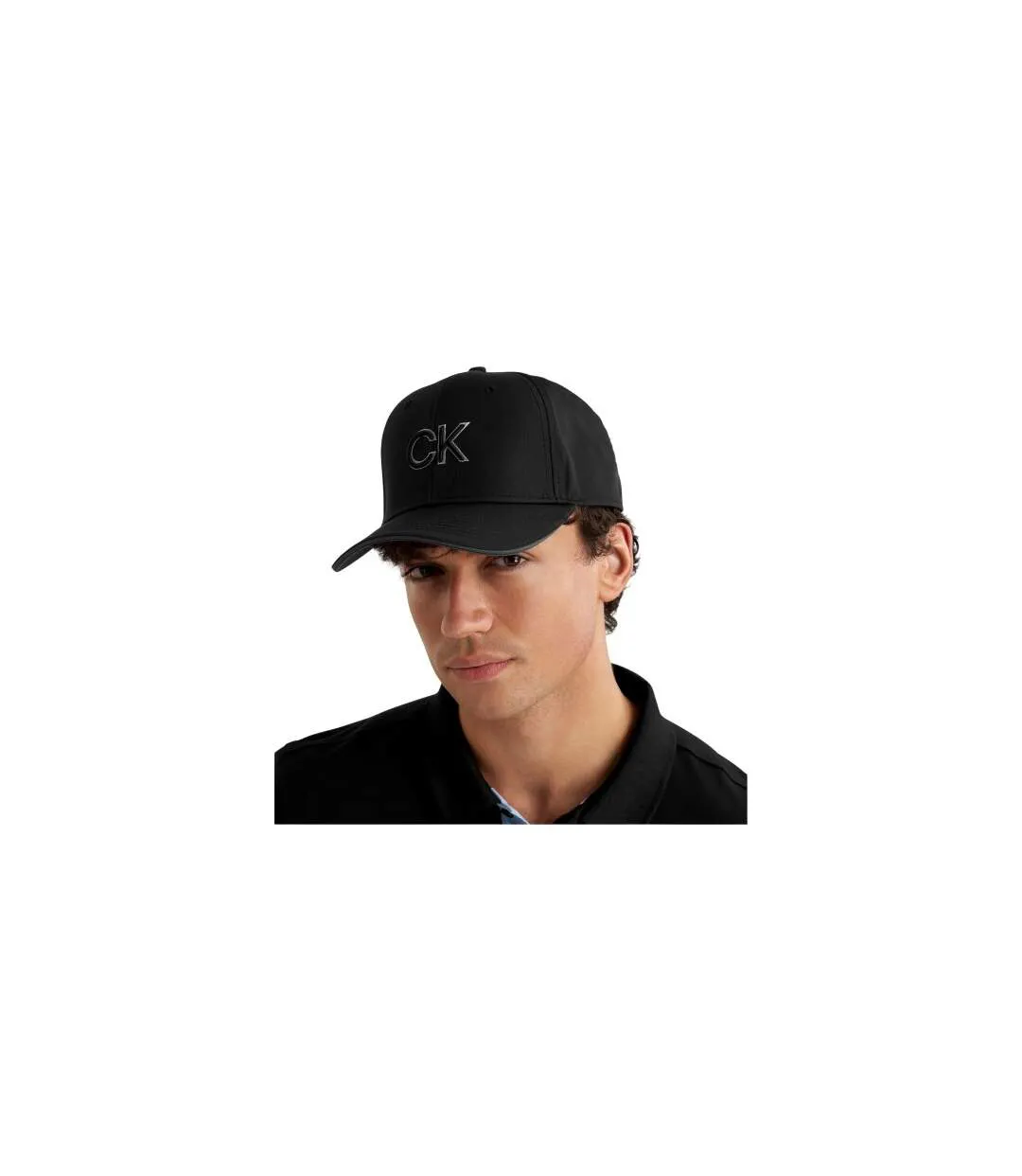 Casquette De Baseball Golf Homme Noir Calvin Klein-1