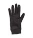 Mountain Warehouse Unisex Adult Silk Gloves (Black) - UTMW1057