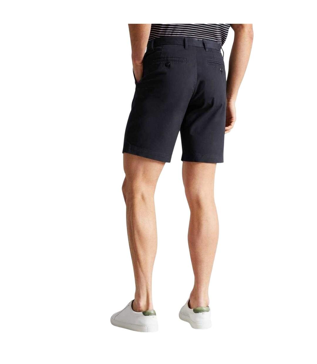 Mens Chino Shorts Dark Navy Ted Baker-3