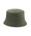 Beechfield Unisex Adult Reversible Bucket Hat (Olive/Stone) - UTBC5380