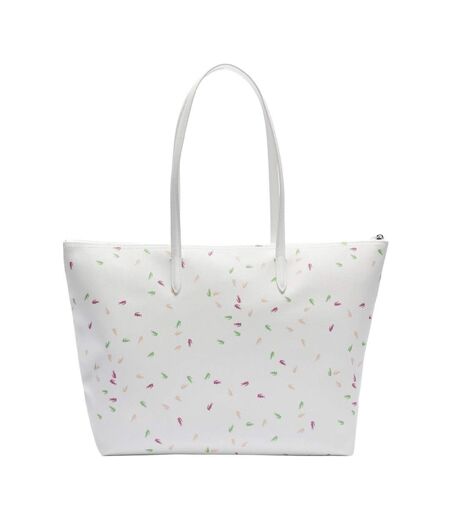Sac à main blanc femme lacoste confetti