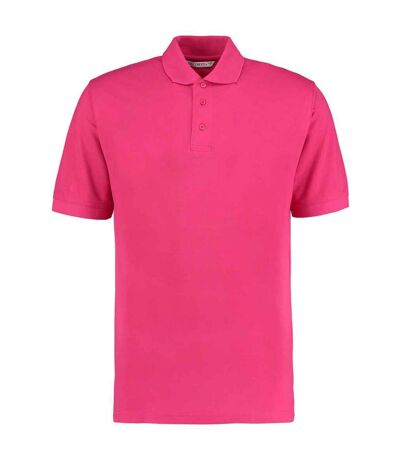 Polo klassic homme framboise Kustom Kit