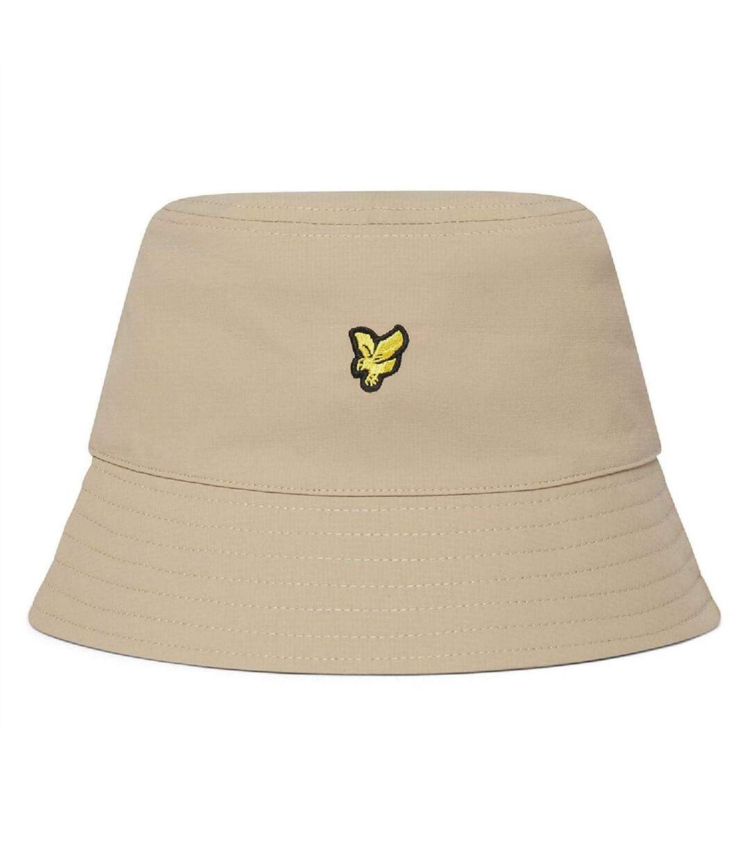 Unisex Adult Reversible Bucket Hat Beige Lyle & Scott-1