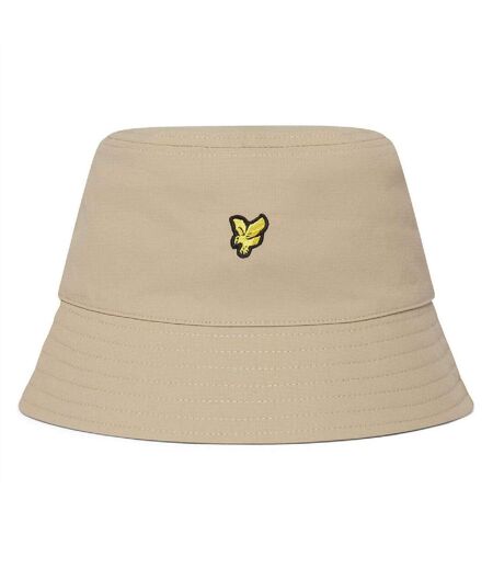 Unisex Adult Reversible Bucket Hat Beige Lyle & Scott
