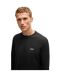 T-shirt Motif/style Logo Classique Homme Noir Boss-4