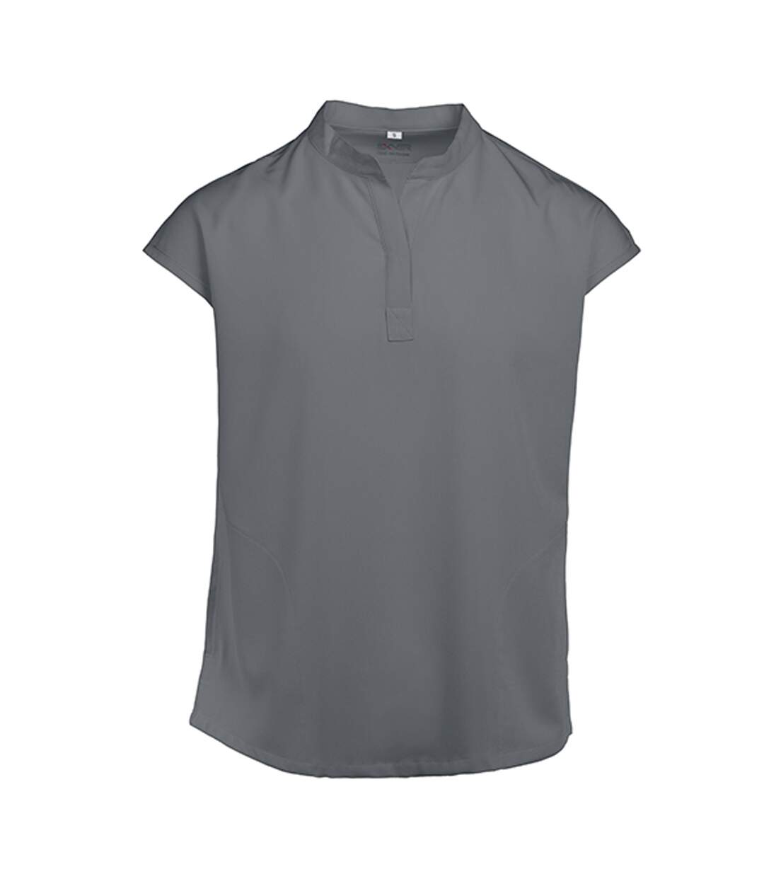 Womens/ladies Work Tunic Graphite Exner-1