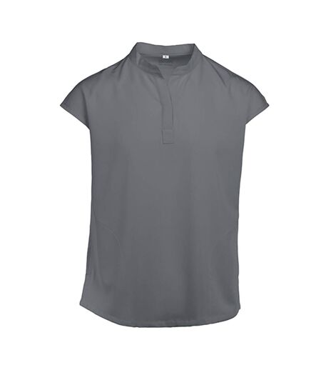 Womens/ladies Work Tunic Graphite Exner