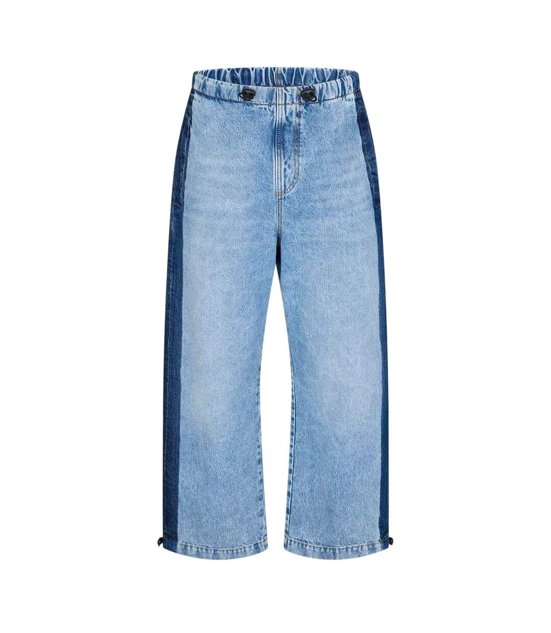 Mens Denim Relaxed Fit Jeans Blue Denim Diesel-2