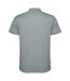 Mens Tormo Short-sleeved Polo Shirt Grey Roly-2