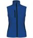 Bodywarmer softshell - gilet sans manches - K404 - bleu roi foncé - Femme