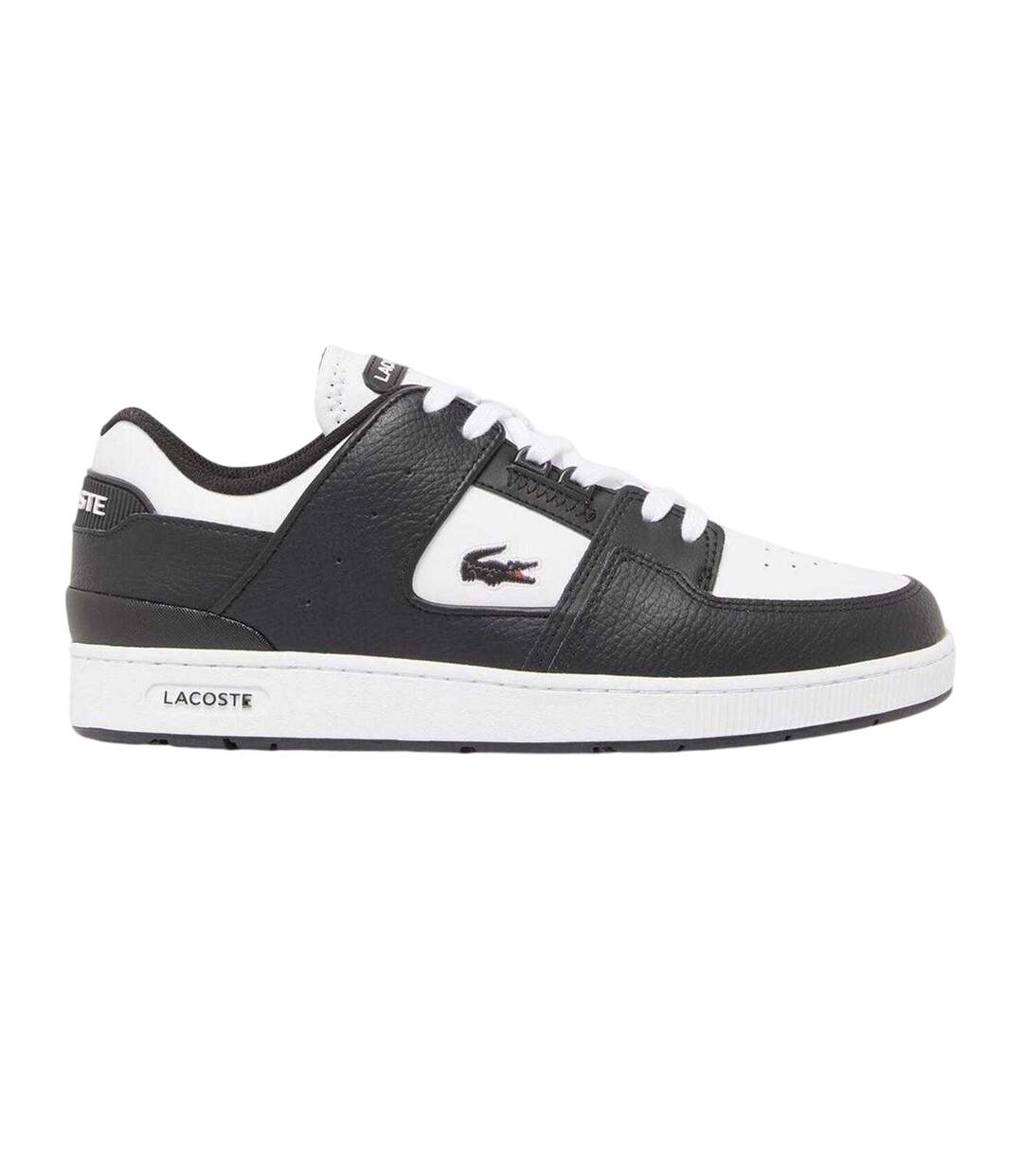 Baskets Court Cage Adulte Noir Blanc Lacoste-1