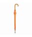 Parapluie Droit Motif/style Poignée En Bois Tango 89 Cm X 103 Cm Orange L-Merch-3