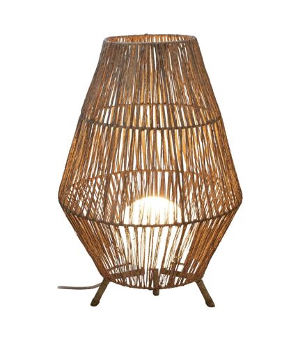 Lampe de jardin en jute Sisine 70 cm Alimentation électrique