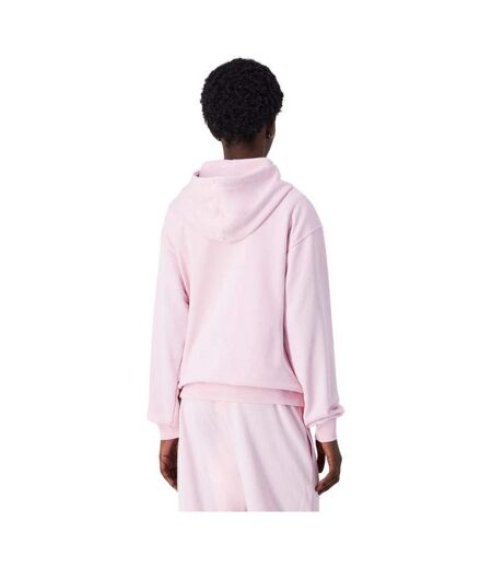 Sweat À Capuche Motif/style Logo Brodé Femme Rose Champion