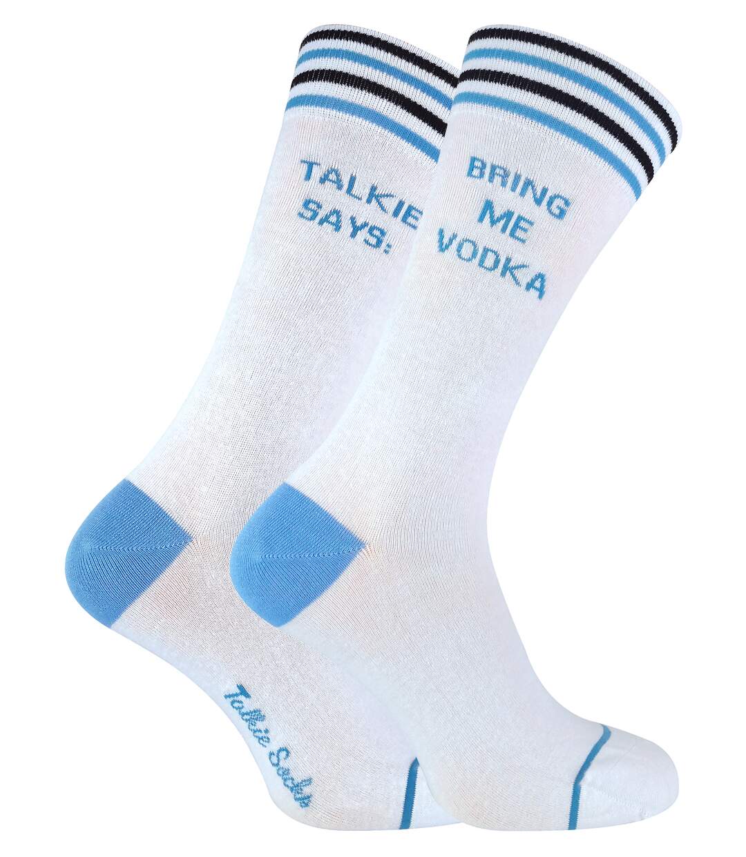 Unisex Cotton Novelty Bring Me Beer & Vodka Socks-1