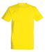 T-shirt manches courtes - Mixte - 11500 - jaune citron