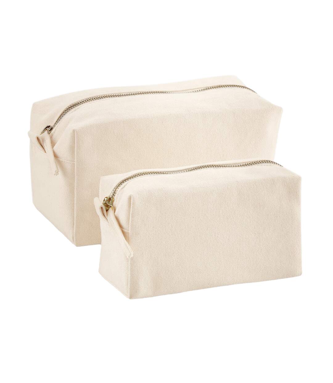 Trousse de toilette 7 cm x 17 cm x 9 cm beige pâle Westford Mill-1