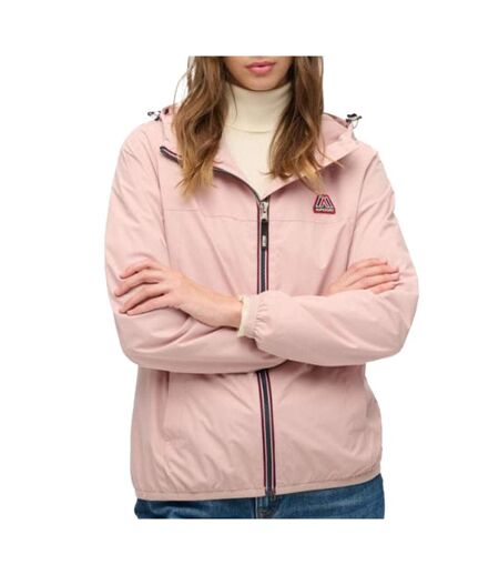 Veste de pluie rose femme superdry essential tri windbreaker
