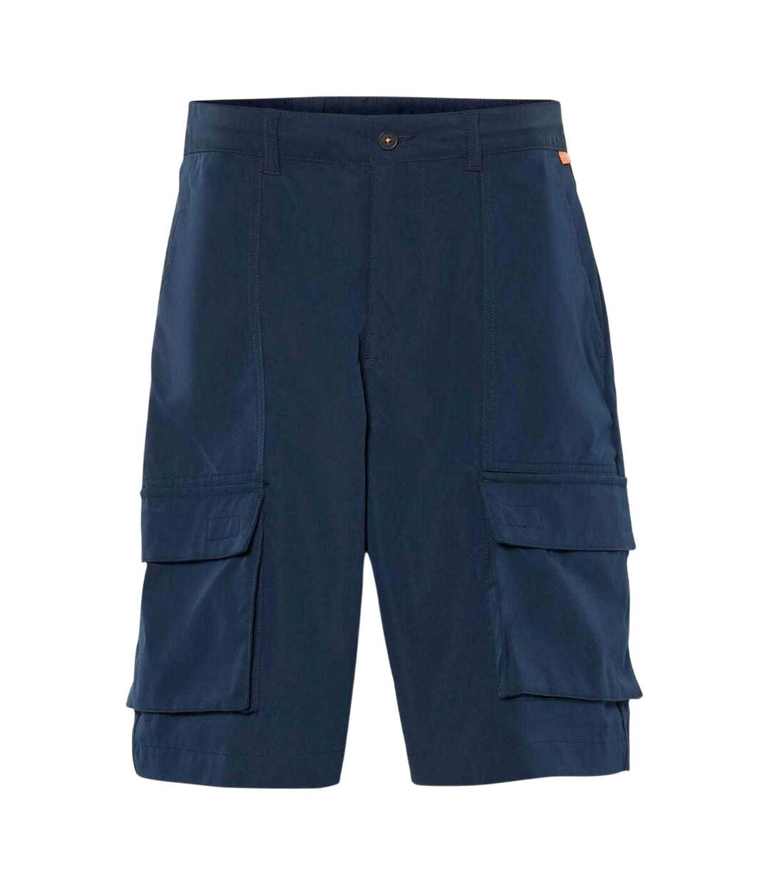 Mens Water Repellent Leather Badge Relaxed Fit Cargo Shorts Navy Timberland-2