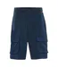 Mens Water Repellent Leather Badge Relaxed Fit Cargo Shorts Navy Timberland-2