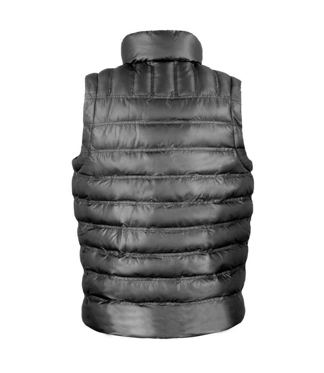 Mens urban ice bird padded gilet black Result-2