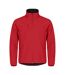 Veste Softshell Classic Homme Rouge Clique-1