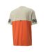 T-shirt Beige/Orange Homme Puma Power Colorblock