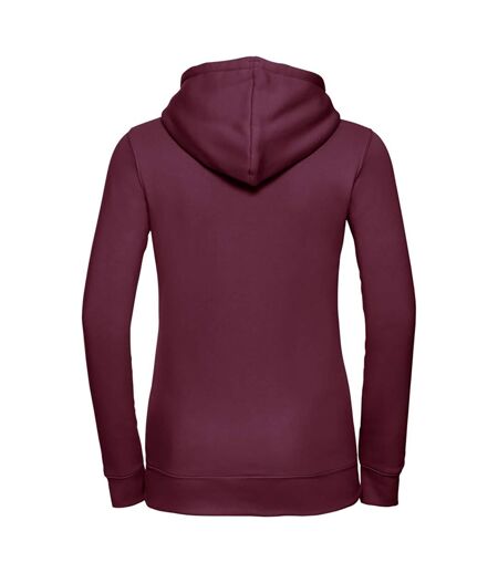 Russell Womens Premium Authentic Hoodie (3-Layer Fabric) (Burgundy) - UTBC2730