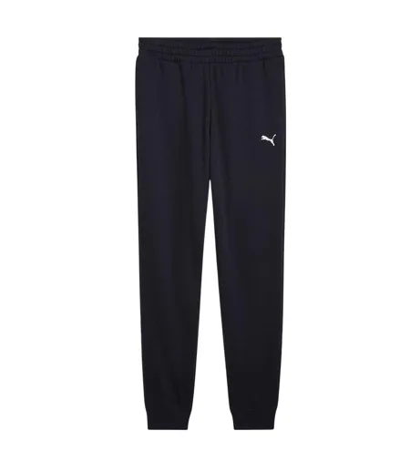Mens Logo Cuffed Joggers Navy Puma