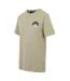 T-shirt Motif/style Coucher De Soleil Cline Homme Sable Doré Regatta-4