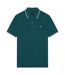 Polo Homme Vert Blanc Lyle & Scott-2