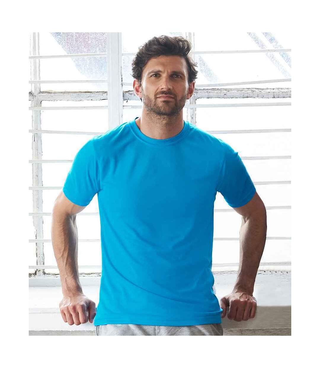 T-shirt adulte bleu saphir AWDis Cool