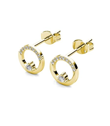 Boucles d'oreilles Clarine - Cristal d'Autriche