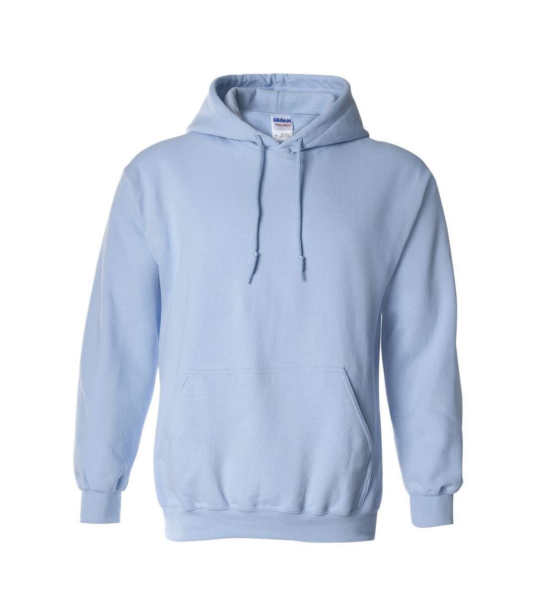 Sweat À Capuche Adulte Bleu Clair Gildan-1