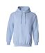 Sweat À Capuche Adulte Bleu Clair Gildan-1