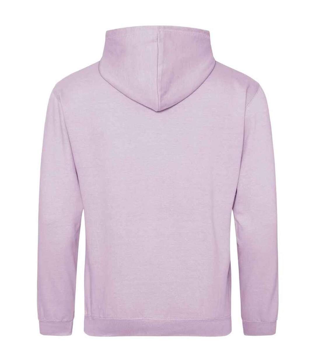 Unisex adult college hoodie lilac Awdis-2