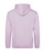 Unisex adult college hoodie lilac Awdis-2