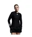 Womens/ladies Thermoreg Long-sleeved Top Black Canterbury-1