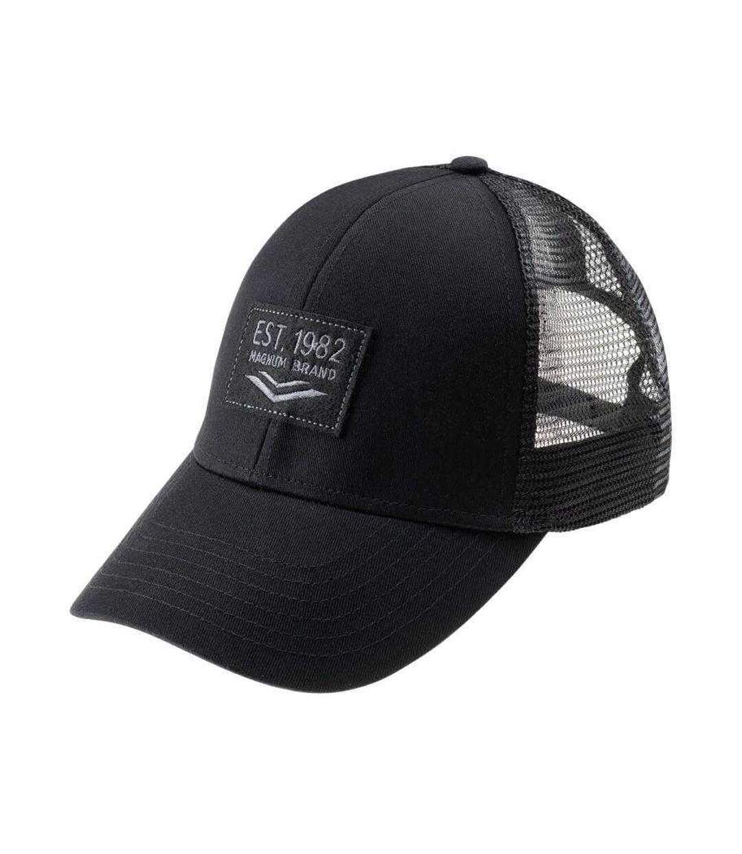 Casquette Trucker Kianit Noir Magnum-1