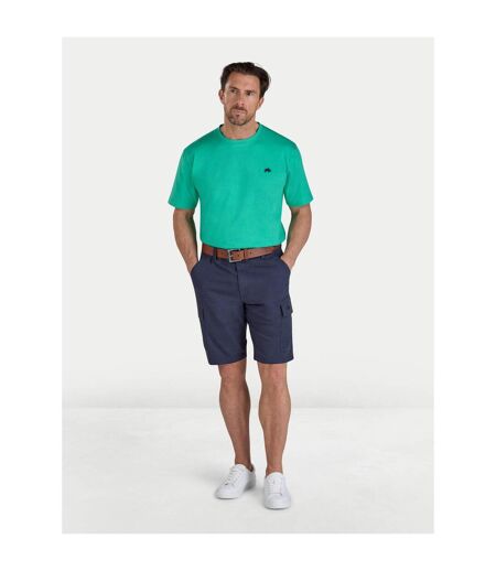 Mens Classic Organic T-shirt Green Raging Bull