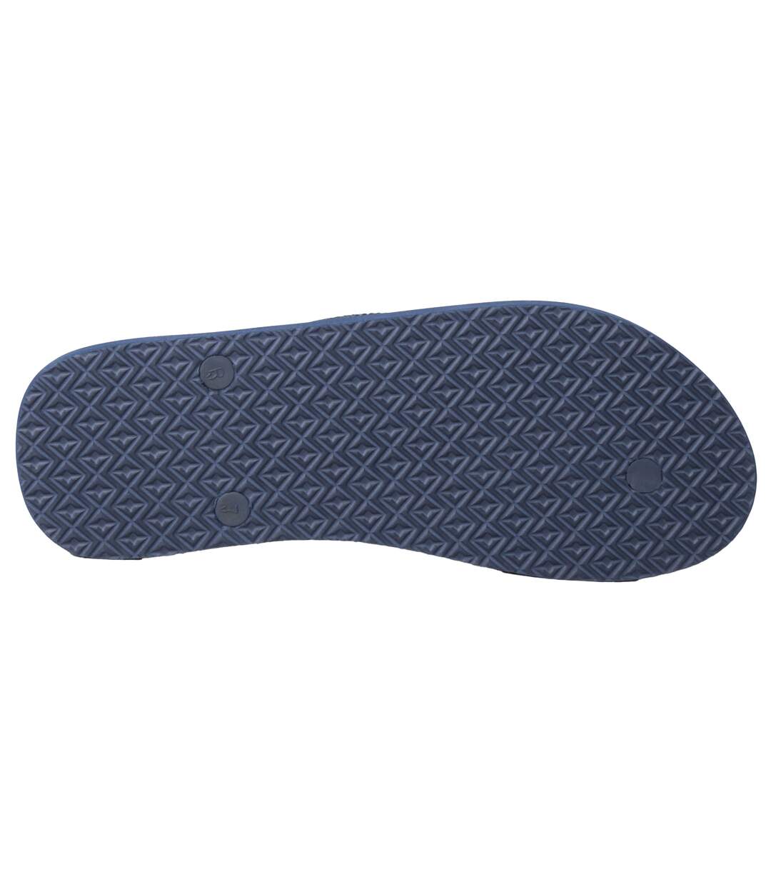 Mens oceana printed flip flops dark grey Animal-3