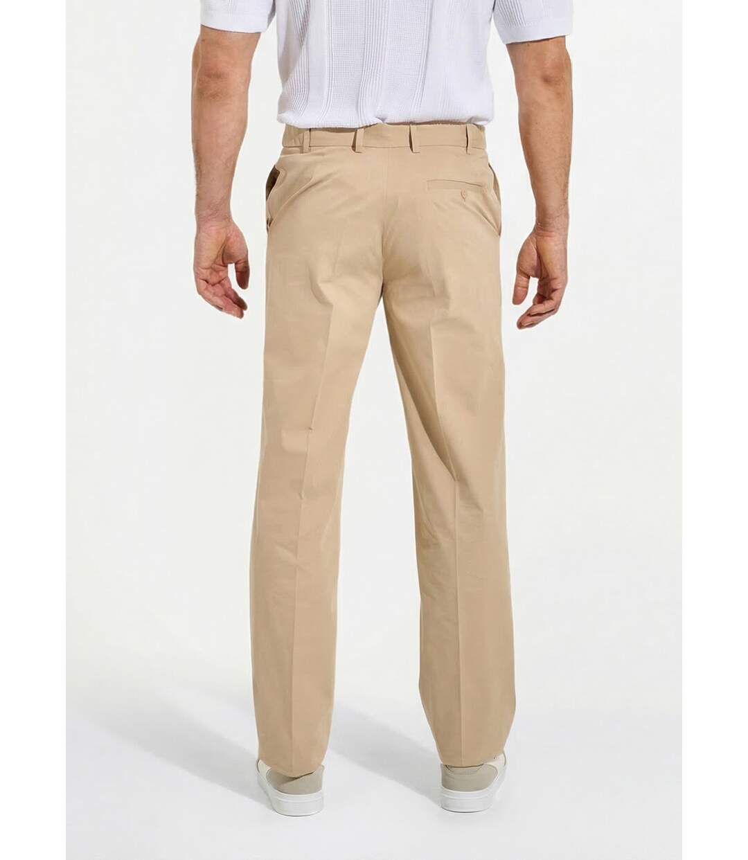 Pantalon ceinture ajustable invisible polycoton-2
