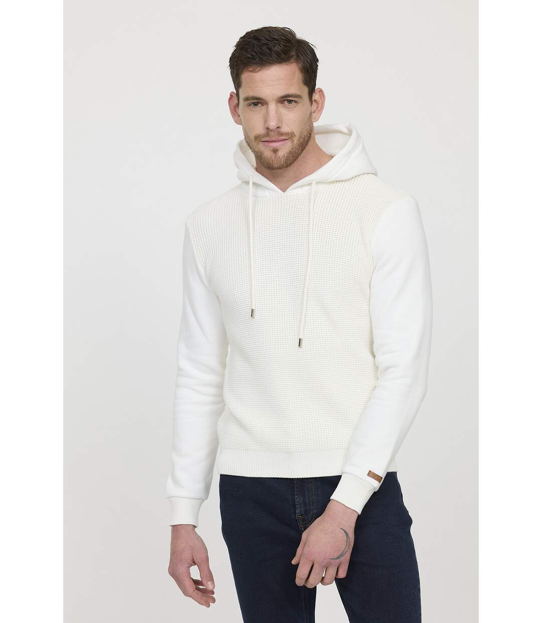 Pull manches longues coton regular + CAZICO