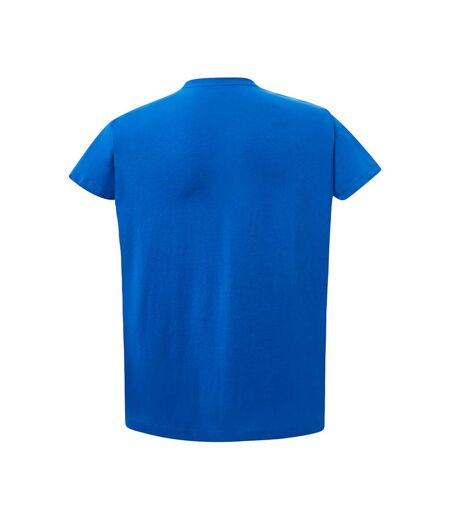 T-shirt Motif/style Uni Femme Bleu Roi JHK