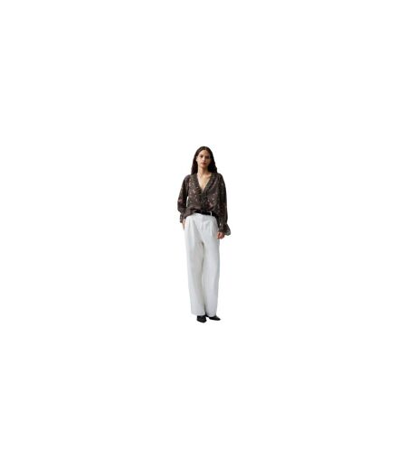 Blouse Manches Longues Carina Femme Kaki French Connection