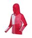 Veste polaire walbury femme rose fluo / flamant rose / blanc Regatta-3