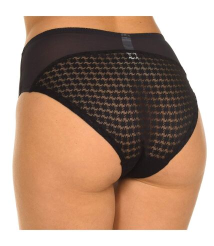 Generous elastic and breathable fabric panties 00BUZ women